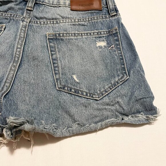 Hidden Los Angeles Jean Shorts Womens Size Small - Picture 15 of 16